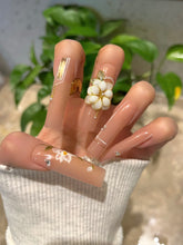 Load image into Gallery viewer, Boho Nude Flower(Copper Wire Flower Luxury Style)