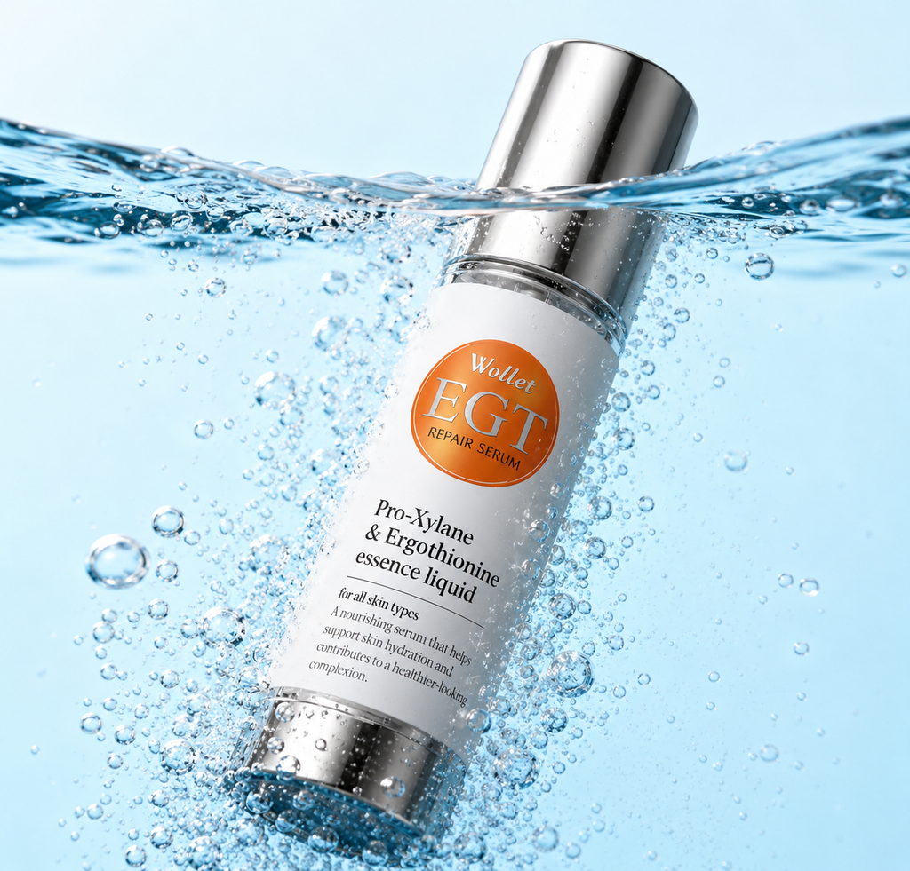 Wrinkle Repair Facial Serum | Ergothioneine Pro-Xylane Hyaluronic Acid Collagen Serum