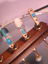 Load image into Gallery viewer, Opensky Turquoise Crown
