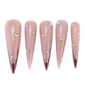Luxury Handmade Celestial Starburst Press-On Nails – Reusable Salon Quality | GildGlint