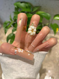 Boho Nude Flower（Copper Wire Flower Luxury Style）