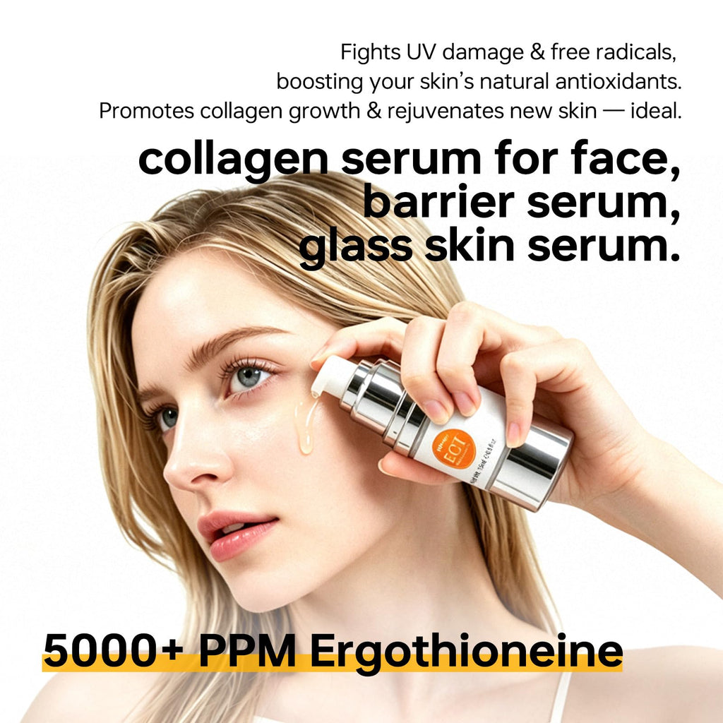 Wrinkle Repair Facial Serum | Ergothioneine Pro-Xylane Hyaluronic Acid Collagen Serum