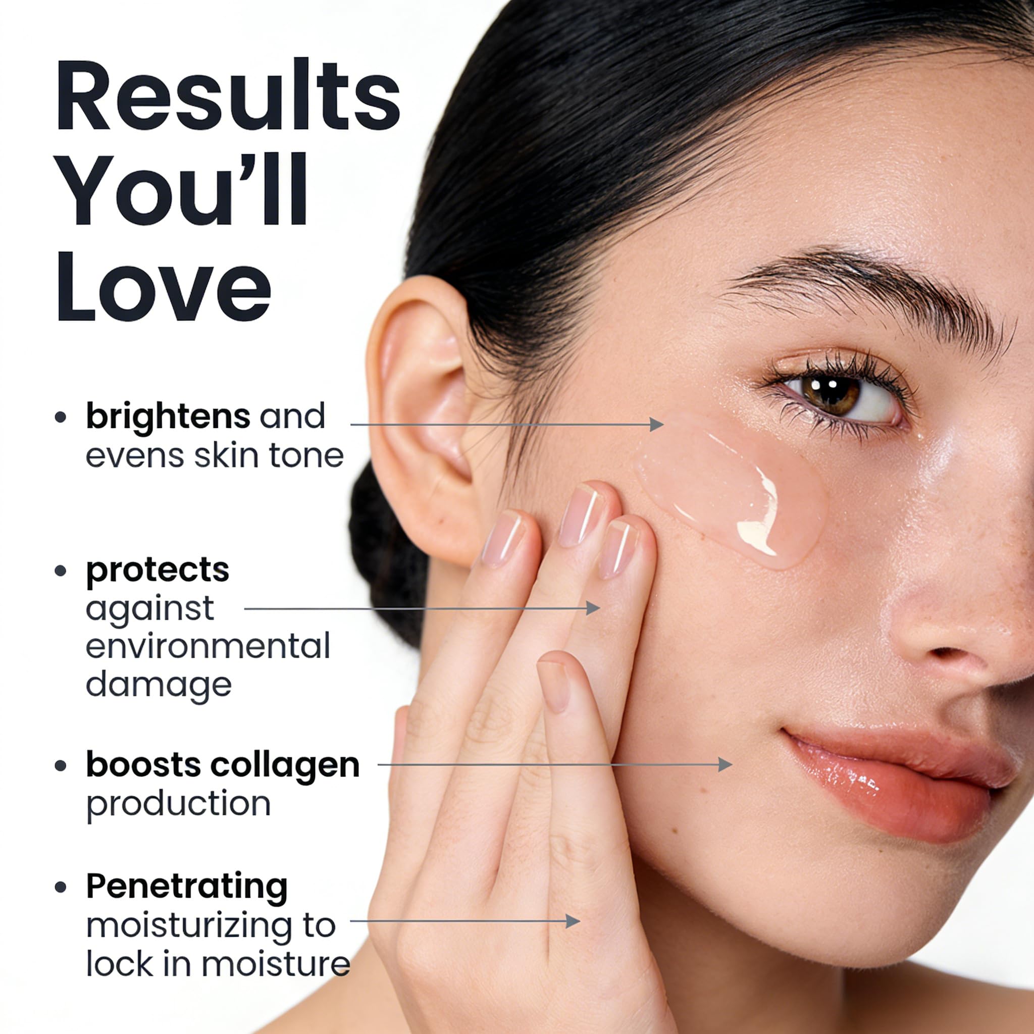 Wrinkle Repair Facial Serum | Ergothioneine Pro-Xylane Hyaluronic Acid Collagen Serum
